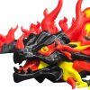 Scorchwing Tyrant Fire Dragon Figurine – Articulated Fantasy Collectible Sculpture with Flame Details and Fiery Wings – 3D Printed in Canada — 3D Printed Collectible by 3DCentral