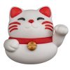 Lucky Cat Chopstick Helper – Maneki-Neko Inspired Utensil Trainer – 3D Printed in Canada — 3D Printed Collectible by 3DCentral