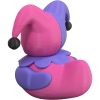 Medieval Jester Duck Figurine – Colorful Collectible Duck Decor for Desk, Shelf or Gifting – Funny Harlequin Rubber Duck Alternative – 3D Printed in Canada — 3D Printed Collectible by 3DCentral