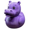 Hippo Duck Purple Hybrid – Funny Collectible — 3D Printed Ducks by 3DCentral