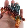 Articulated Spinosaurus Skeleton Rainbow — 3D Printed Articulated Figurines by 3DCentral