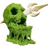 Blind Decadence Dice Tower for DND, Pathfinder, Tabletop RPGs – Slime Skull Sculpture Dice Roller – Fantasy Horror Gaming Accessory – 3D Printed in Canada — 3D Printed Collectible by 3DCentral