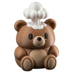 Mind-Blown Teddy Bear Figurine – Cute Exploding Head Bear Desk Sculpture for Collectors & Decor – Funny Conversation Starter Gift for Teens & Adults
