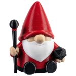 Dungeon Master Gnome Figurine – Tabletop Decor, Fantasy Dice Gnome Gift, Geeky RPG Display Statue for Game Rooms & Desks