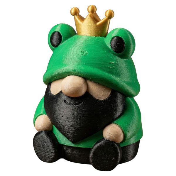 Frog Prince Gnome Figurine | Fairy Tale