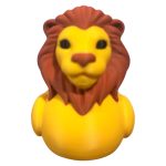 Noble Lion Duck Figurine – Majestic Duck-Lion Hybrid with Sculpted Mane & Expression – Funny Animal Mashup for Shelf or Desk