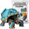 Articulated RoboTortoise – Sci-Fi collectible — 3D Printed Articulated Figurines by 3DCentral