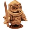 The Paladin Owl Figurine — 3D Printed Articulated Miniatures by 3DCentral