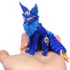 Twisty Kitsune – Nine-Tailed Fox Spirit Figurine — 3D Printed Foxes by 3DCentral