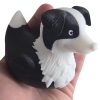 Border Collie Duck Figurine – Dashboard Duck — 3D Printed Dog Breed Ducks by 3DCentral