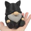 Black Cat Gnome Figurine — 3D Printed Gnomes by 3DCentral