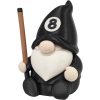 Billiards Gnome Figurine – Pool Player Decor — 3D Printed Gnomes by 3DCentral