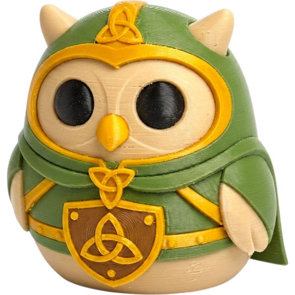 Figurine hibou celtique de collection