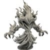 Greater Fire Elemental Miniature – Large Boss Miniature for DND & TTRPG | Inferno Creature Fantasy Figure – 3D Printed in Canada — 3D Printed Collectible by 3DCentral