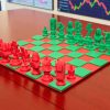 Bitcoin Crypto Chess Bulls vs Bears — 3D Printed Bears by 3DCentral