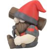 Lumberjack Gnome with Axe – Rustic Cabin Decor — 3D Printed Gnomes by 3DCentral