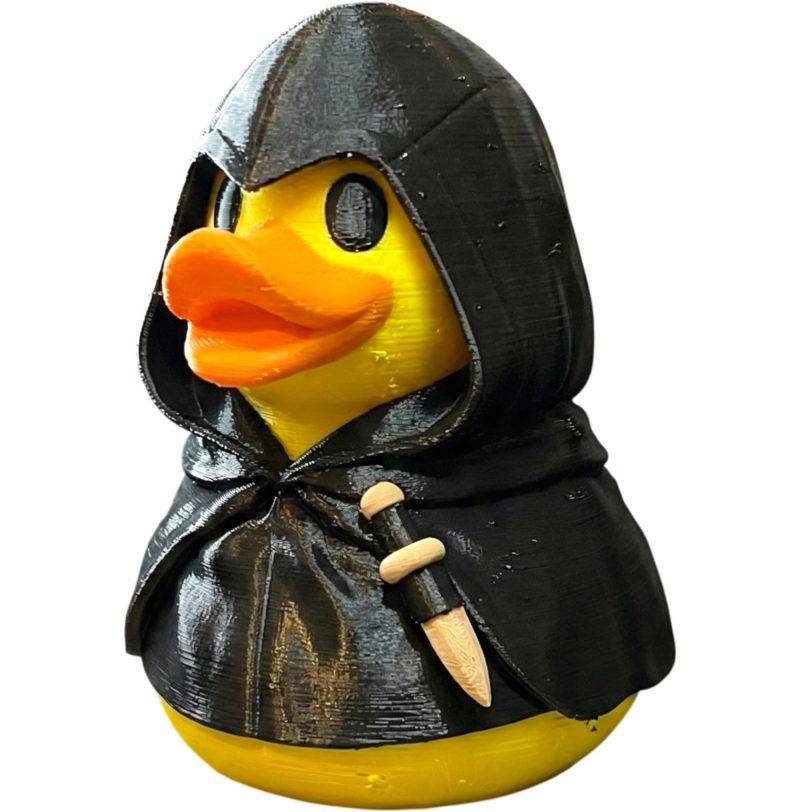 Stealth Assassin Duck RPG Figurine