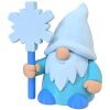Frost Wizard Gnome – Winter Magic Decor — 3D Printed Gnomes by 3DCentral