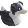 Border Collie Duck Figurine – Dashboard Duck — 3D Printed Dog Breed Ducks by 3DCentral