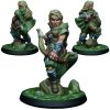 Ranger Female Miniature with Bow – 32mm Scale — 3D Printed Articulated Miniatures by 3DCentral