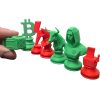 Bitcoin Crypto Chess Bulls vs Bears — 3D Printed Bears by 3DCentral