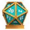 Arcane D20 Dice Planter — 3D Printed Figurines by 3DCentral