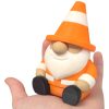 Construction Cone Gnome – Road Crew Gift — 3D Printed Gnomes by 3DCentral