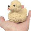 Golden Retriever Duck Figurine – Dog Duck Car Dashboard Décor, Collectible Gift for Dog Lovers, Duck for Ducking, Duck for Hiding, Cruise Duck – 3D Printed in Canada — 3D Printed Collectible by 3DCentral