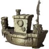 Wasteland Tugboat – Oozing Industrial Boat Sculpture for Display, Gifting & Conversation – 3D Printed in Canada — 3D Printed Collectible by 3DCentral