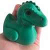 Dinosaur Duck Figurine – Hybrid Duck Collectible – Jurassic-Themed Desk & Car Décor – 3D Printed in Canada — 3D Printed Collectible by 3DCentral