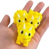 Mini Triceratops Figurines Pack of 3 | Cute Yellow Dinosaur Models for Desk Décor, Collecting & Painting – 3D Printed in Canada — 3D Printed Collectible by 3DCentral