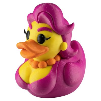 Thirst Trap Duck Figurine – Funny Curvy Rubber Duck-Inspired Display Piece for Desk, Shelf or Gag Gift – Bold & Sassy Duck Collectible – 3D Printed in Canada — 3D Printed Collectible by 3DCentral