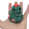 Gruesome Zombie Duck Figurine – Creepy Halloween Rubber Duck Collectible with Brain & Bitemarks – 3D Printed in Canada — 3D Printed Collectible by 3DCentral