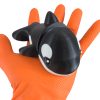 Cute Articulated Orca Whale Collectible with Big Eyes – Killer Whale Sensory Desk Toy for Teens & Adults – Flexible Ocean Animal Figurine for Decorative Display & Decor – 3D Printed in Canada — 3D Printed Collectible by 3DCentral