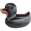 Rottweiler Duck Figurine – Dog-Themed Collectible for Duck Duck 4x4, Cruise Ship Hiding, Off-Road Rubber Duck Gift, Desk Decor for Dog Lovers – 3D Printed in Canada — 3D Printed Collectible by 3DCentral