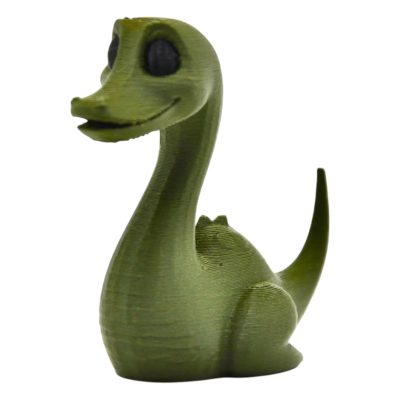 Brachio Duck Figurine – Cute Long-Neck Dinosaur Rubber Duck Hybrid for Shelf or Desk Display – Fun Gift for Dino & Duck Lovers – 3D Printed in Canada — 3D Printed Collectible by 3DCentral
