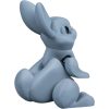 Articulated Bunny Desk Figurine – Poseable Rabbit Figure for Desk, Shelf or Anxiety Relief – Flexible Collectible for Teens and Adults – 3D Printed in Canada — 3D Printed Collectible by 3DCentral