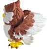 Articulated Owl Figurine with Poseable Wings – Brown and White 3D Printed Bird Sculpture – Collectible Desk Toy for Teens & Adults – 3D Printed in Canada — 3D Printed Collectible by 3DCentral