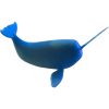 Cute Little Narwhal Figurine – Adorable 3D Printed Arctic Whale Desk Companion – 3D Printed in Canada — 3D Printed Collectible by 3DCentral