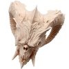 Big-Horn Demon Skull – Spiked Gothic Skull Sculpture with Twisted Horns for Dark Fantasy Decor or Horror Displays – 3D Printed in Canada — 3D Printed Collectible by 3DCentral