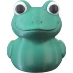 Frog Duck Figurine – Funny Amphibian-Themed Collectible Duck for Shelf Display, Desk Decor & Novelty Gifting