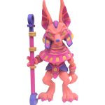 Articulated Anubis Figurine – Sacred Azure Egyptian God of The Afterlife Poseable Collectible – Decorative Display Toy & Collectible for Teens & Adults – 3D Printed in Canada — 3D Printed Collectible by 3DCentral