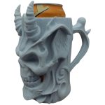 Archdemon Skull Can Holder for 0.5L Cans – Horned Demon Beer Mug