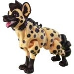 Articulated Hyena Figurine