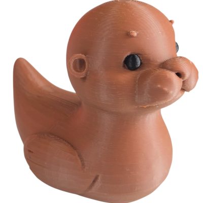 Otter Duck Figurine – Off-Road Rubber Duck for 4x4 Ducking, Dashboard Ornament & Cruise Duck Hiding – Animal Mashup Duck for Collectors – 3D Printed in Canada — 3D Printed Collectible by 3DCentral