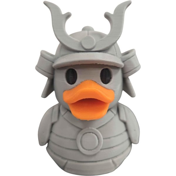 Samurai Duck Figurine – Japanese Warrior