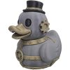 Steampunk Duck Figurine – Retro Gearpunk Rubber Duck Sculpture – Geek Desk Decor, Cosplay Display, Collector Gift for Steampunk Fans – 3D Printed in Canada — 3D Printed Collectible by 3DCentral