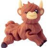 Articulated Highland Cow Figurine – Cute Brown Posable Cow Model for Desk Décor, Collectors & Collectible Play – 3D Printed in Canada — 3D Printed Collectible by 3DCentral