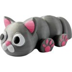 Cute Articulated Cat Figurine – Posable Kawaii Kitty Shelf Buddy