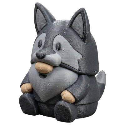 Siberian Husky Gnome Figurine – Cute Nordic Dog Gnome Desk Ornament for Husky Lovers, Collectors & Pet-Themed Décor – 3D Printed in Canada — 3D Printed Collectible by 3DCentral